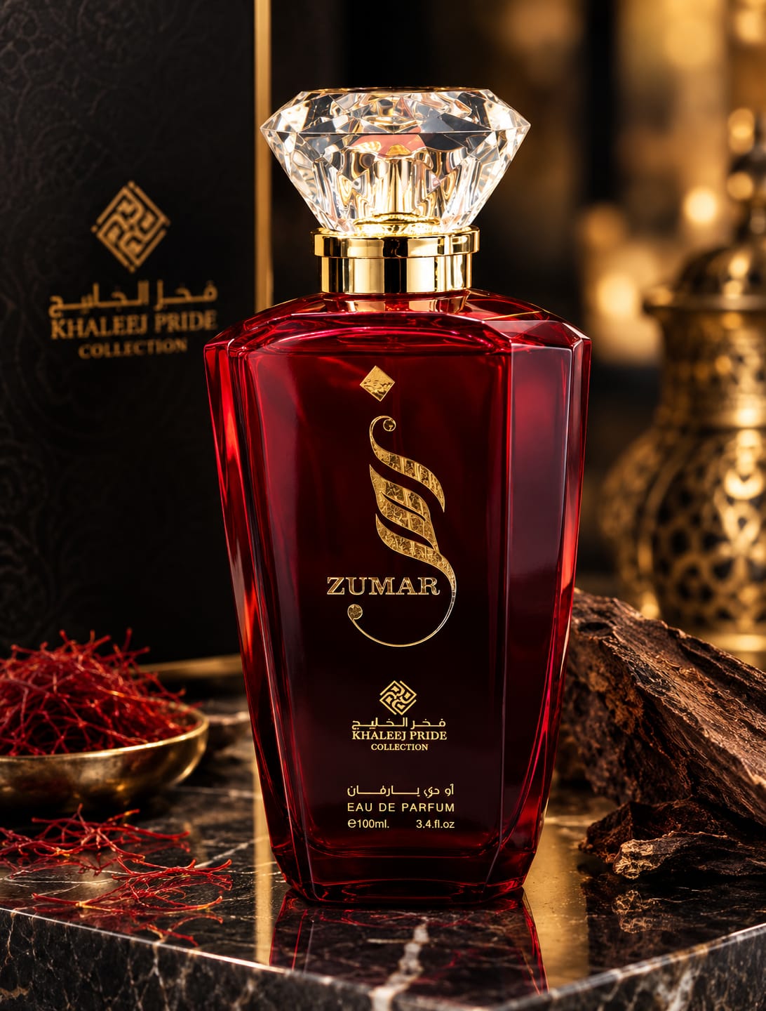 Khaleej Pride Zumar Eau de Parfum 100ML – Unisex Luxury Fragrance