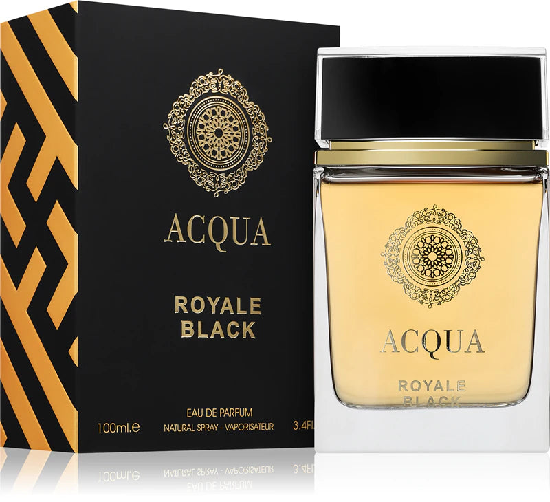 Fragrance World Acqua Royale Black Eau De Parfum 100ml For Men