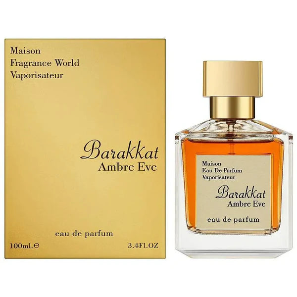 Barakkat Amber Eve Perfume 100ml EDP Fragrance World Unisex