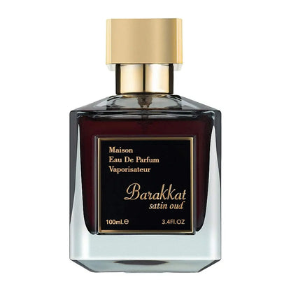 عطر بركات ساتين عود من عالم العطور، 100 مل، أو دو برفيوم، للجنسين من عالم العطور