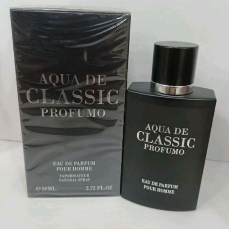 Fragrance World Aqua De Classic Profumo Eau de Parfum 80ml For Men
