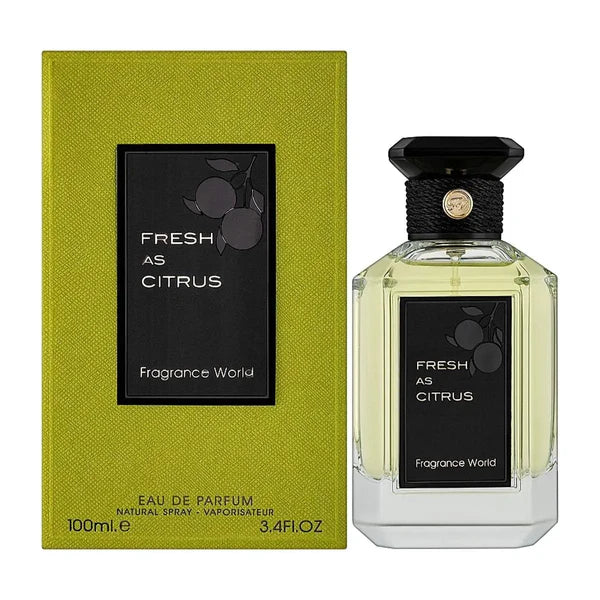 Fresh As Citrus Perfume 100ml EDP Fragrance World Male