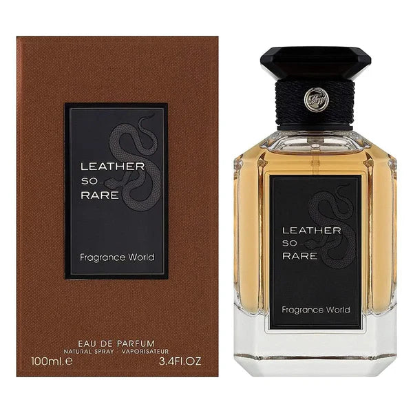 Leather So Rare Perfume 100ml EDP Fragrance World Unisex