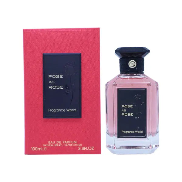 Fragrance World  Pose as Rose Perfume 100ml Fragrance World Unisex