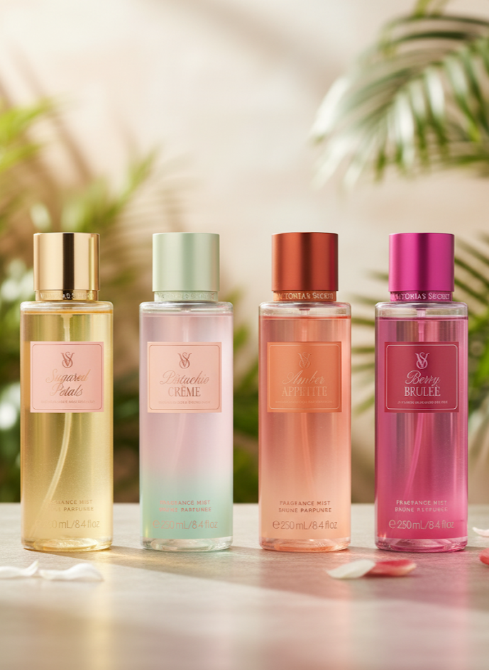 Victotria Secret Cafe Fragrance Mist combo pack ( 4x250ml)