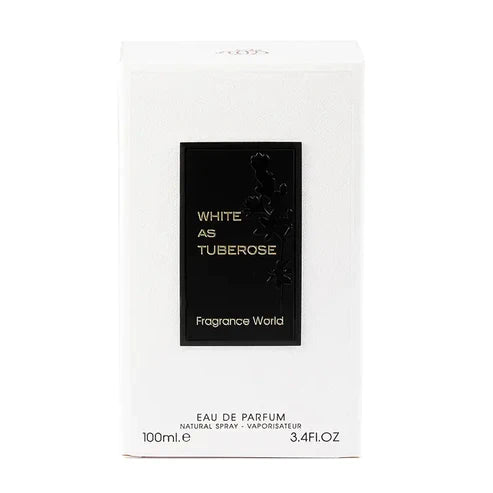 Fragrance World White As Tuberose Eau De Parfum 100ml For Men & Women